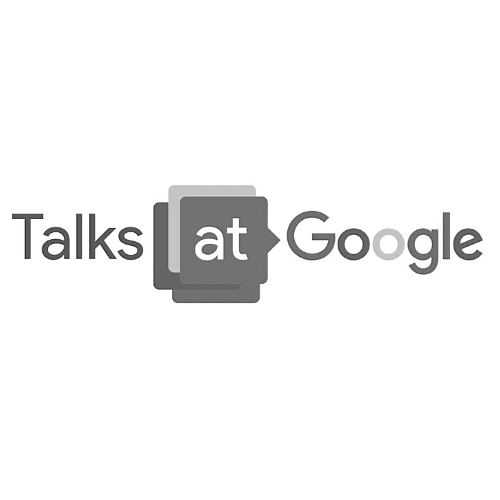 A logo of talks at google